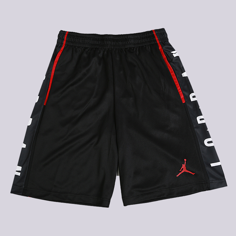мужские черные шорты Jordan Rise Basketball Shorts 888376-010 - цена, описание, фото 1